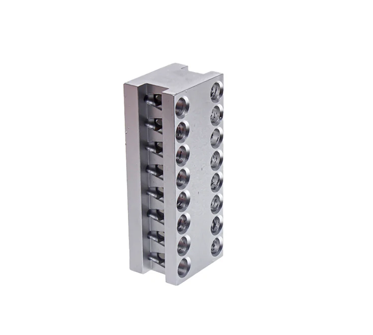 Magnetisches Laborregal für DNA/RNA-Extraktion, Magnetisches Regal für DNA-Purifikation für 0,2 ml/200 µl 8-Strips-PCR-Röhrchen, 16 Löcher – Detail 5