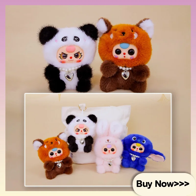 

Babythree кролик плюшевая кукла брелок мультяшные аксессуары изысканный настольный компаньон кукла небольшой орнамент сюрприз подарок на день рождения