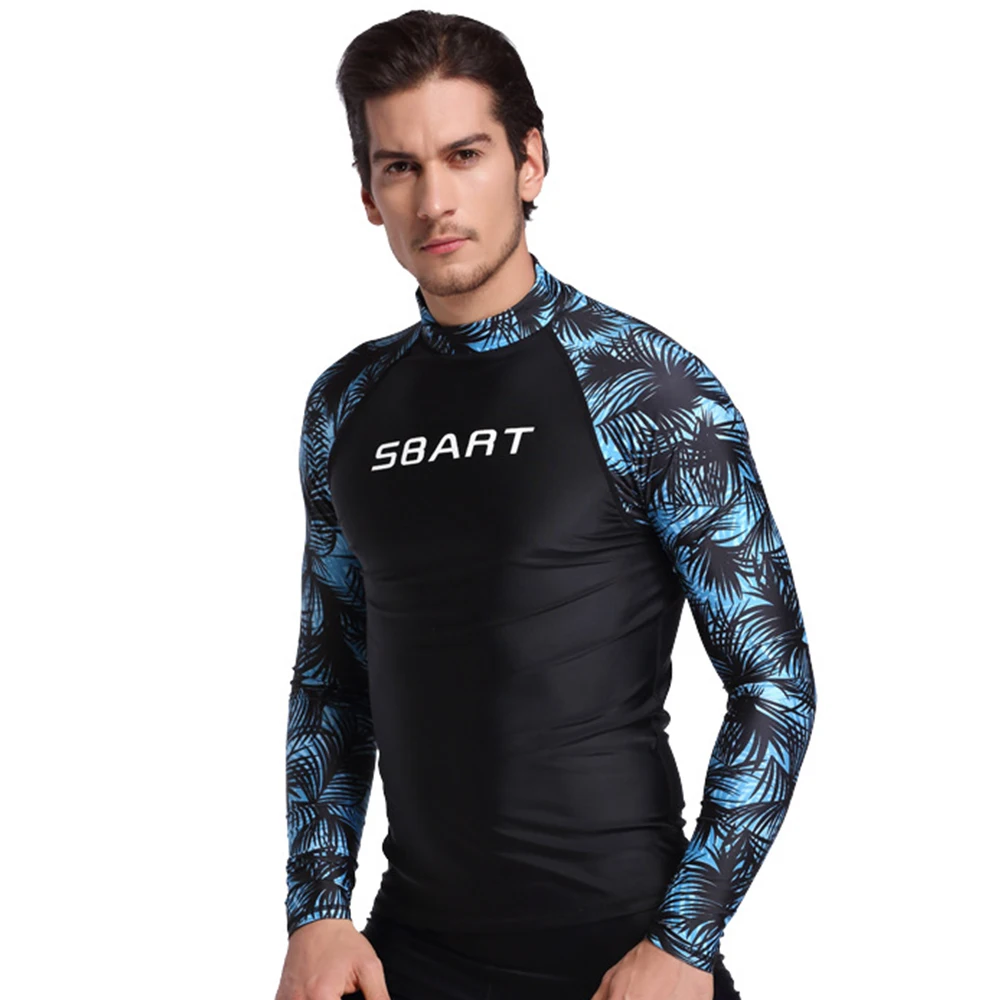 Men Clothes Surfing Rash Guards Sun Protective Summer Keep Warm Swimsuits Wetsuit Snorkeling Kayaking Diving Suit Quick Dry