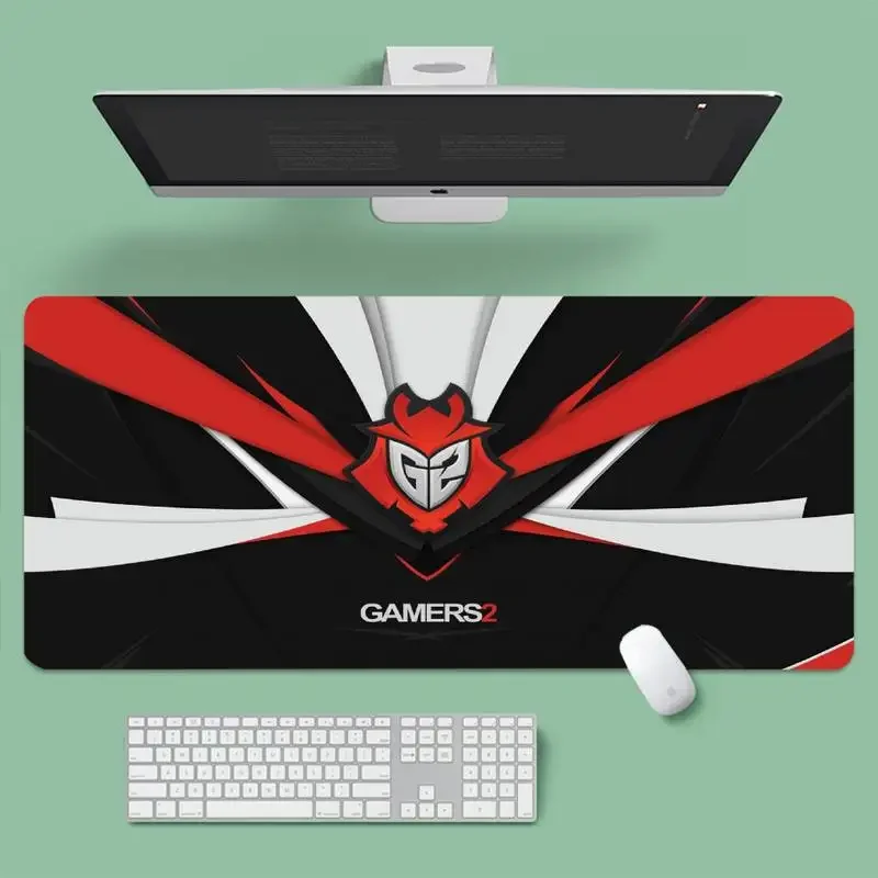 G2 Esports Logo Gamer Speed Mice Retail Small Rubber Mousepad Large Gaming Laptop XL Non-slip Rubber Office Computer Mouse Pad