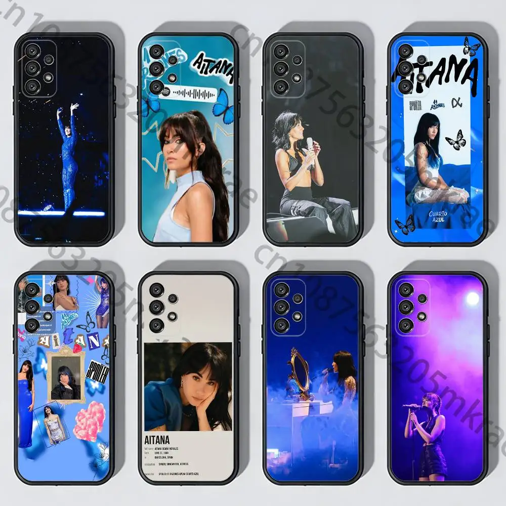 Cuarto A-AitanaS Azul Phone Case For Samsung Galaxy A13,21s,22,31,32,52,53,71,80,A91 Soft Black Shell