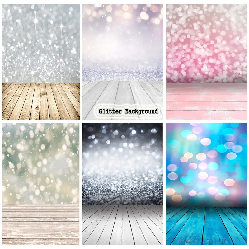 

SHUOZHIKE Art Fabric Abstract Bokeh Photography Backdrops Props Glitter Facula Wall And Floor Photo Studio Background 21415-02