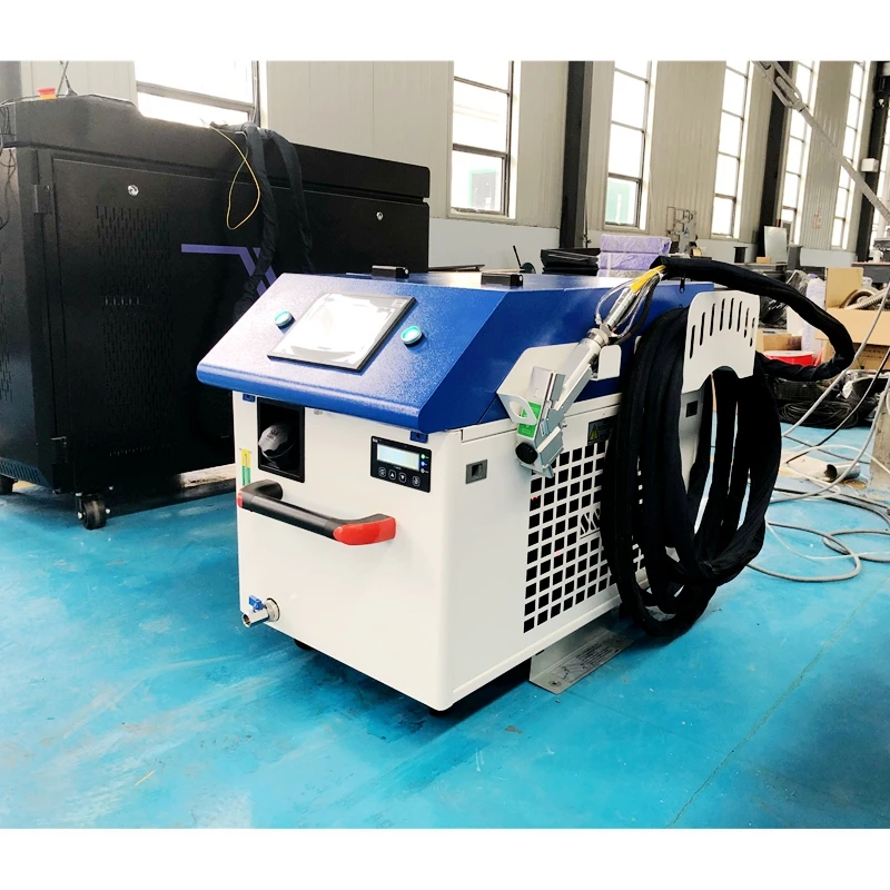 Mini 1000w 1500w 2000w metal paint rust removal laser cleaning machine