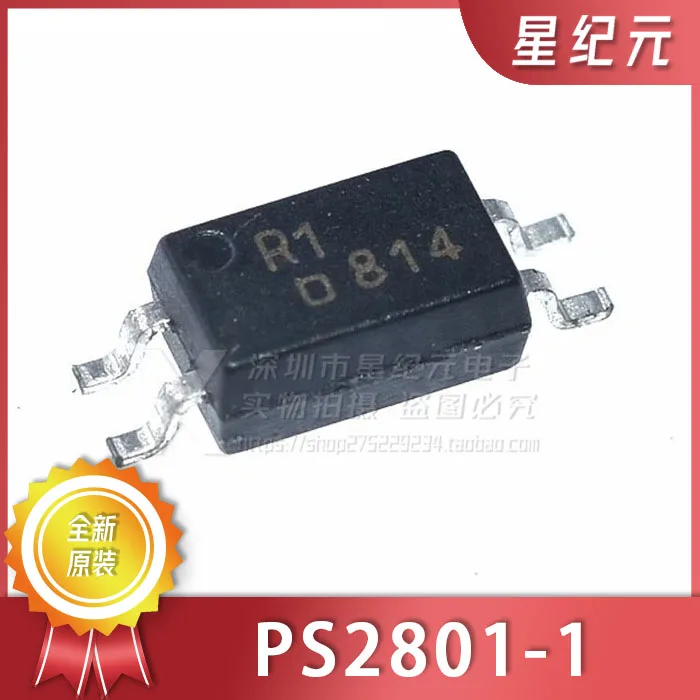 

[IN STOCK]1 Piece Original Imported PS2801-1 PS2801 R1 SOP-4 Patch Optocoupler PS2801C-1 Brand-new Original