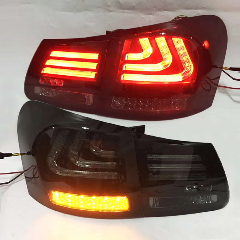 For Lexus GS300 GS350 GS430 GS450 Back Rear Lamp 2006-2011 Year Taillights Smoke Black