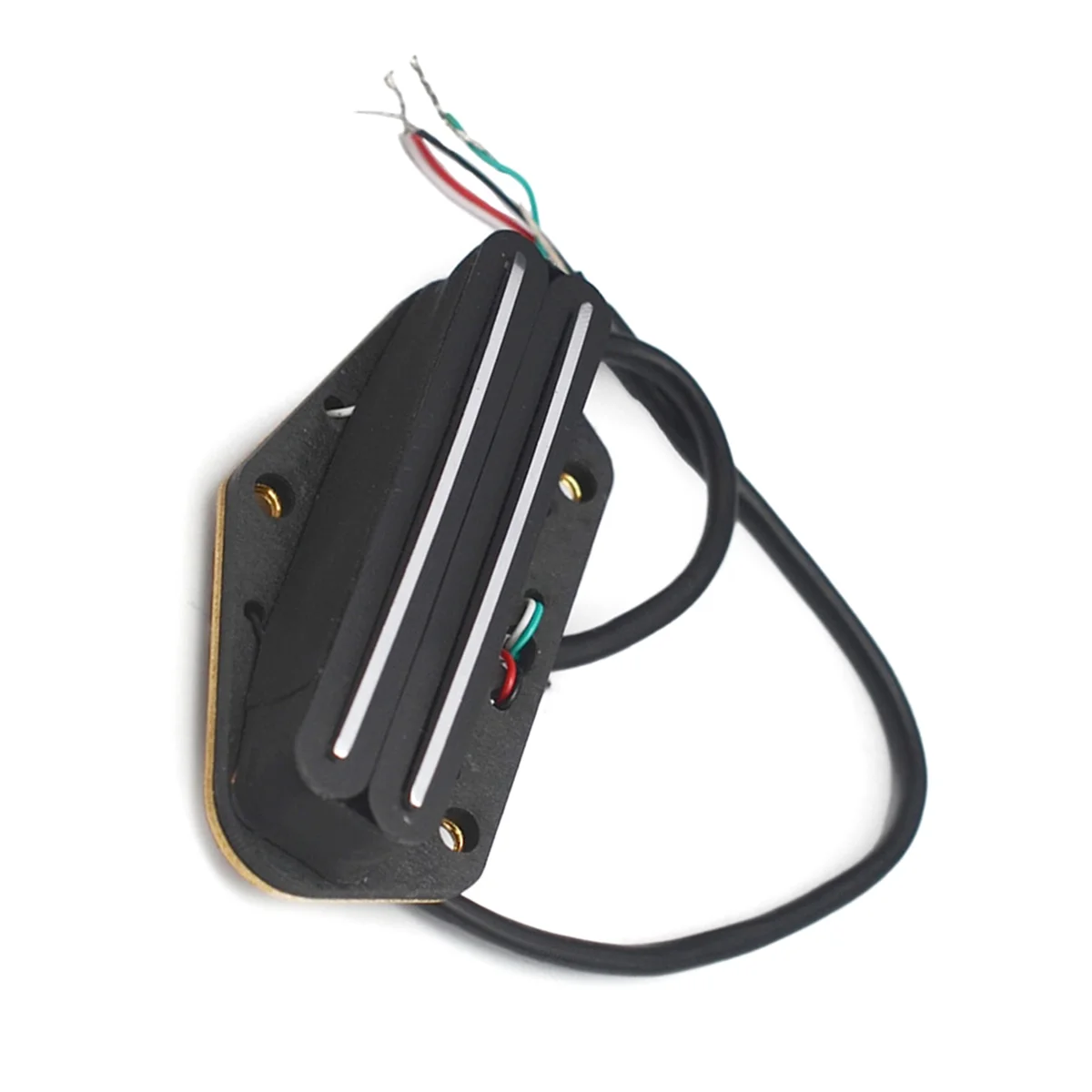 Abmo 6 captador de guitarra quente duplo trilhos captador mini ponte captador para guitarra tele