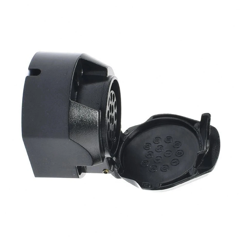 

Водонепроницаемый 12В 13-контактный европейский разъем для прицепа, электрический адаптер-коннектор для автомобиля, грузовика, каравана, переходник для буксировки