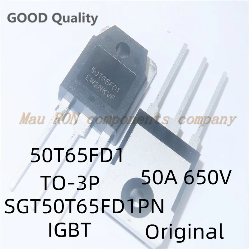 5PCS/LOT 50T65FD1 SGT50T65FD1PN TO-3P 50A 650V IGBT New In Stock Original Quality 100%