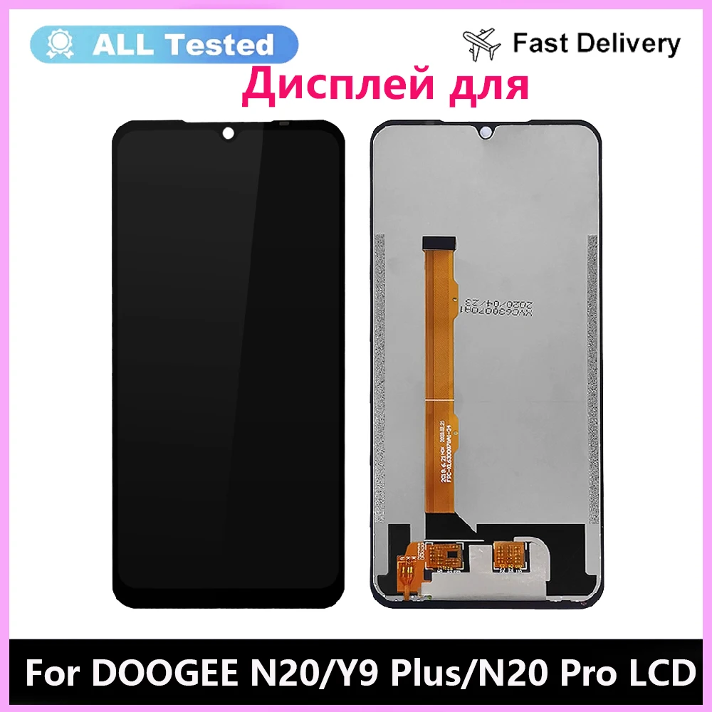 Pantalla LCD Original para Doogee N20 + montaje de digitalizador con pantalla táctil reparación lcd para Doogee Y9 Plus pantalla Doogee N20 Pro LCD