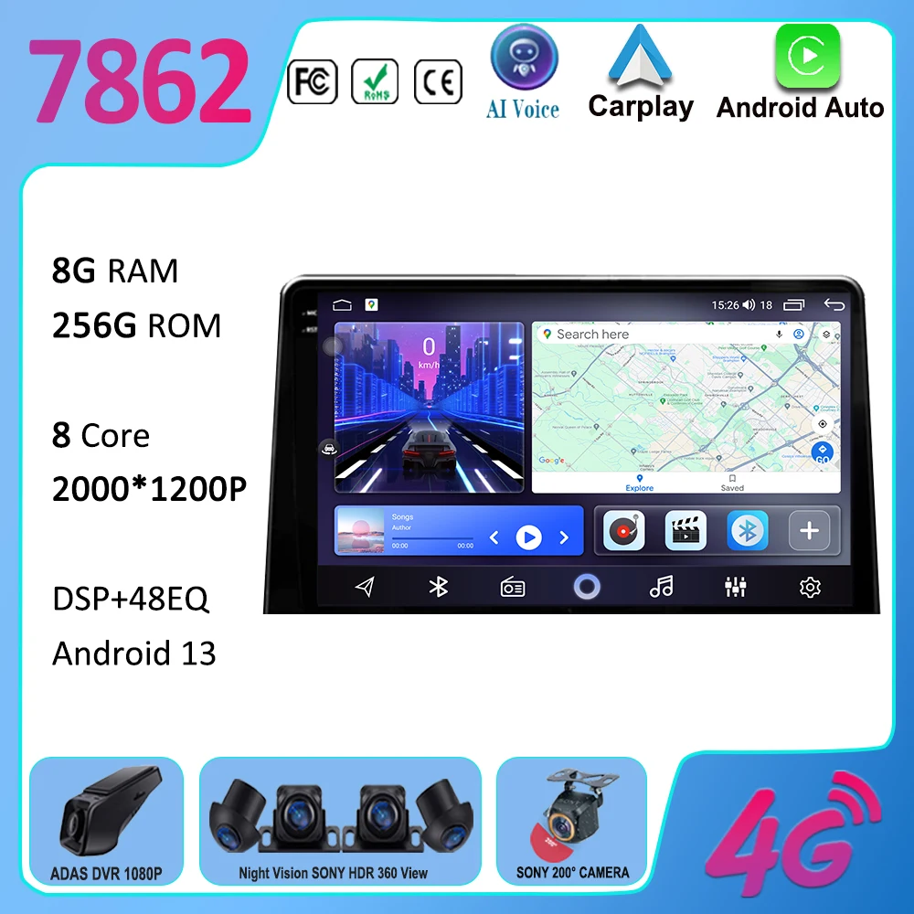 

For Citroen Berlingo 2019 Peugeot Partner For Peugeot Rifter 2020 For Opel Combo Car Radio Android Navigation GPS Autoradio DVD