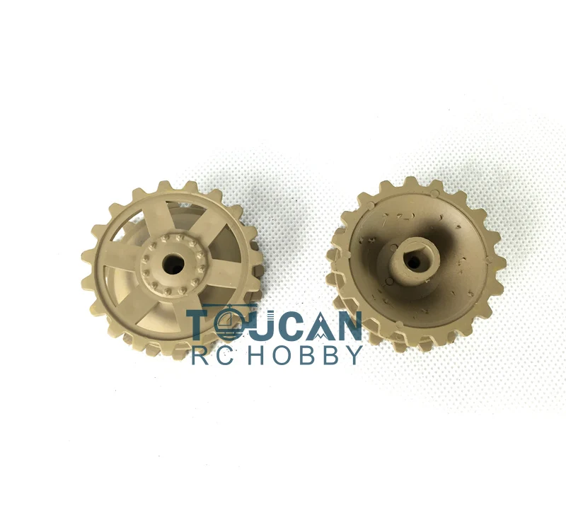 Heng Long 1/16 RC Część Zamienna Niemiecki Panzer IV F Czołg RC 3858 Plastikowe Koła Napędowe DIY Model TH00283-SMT9