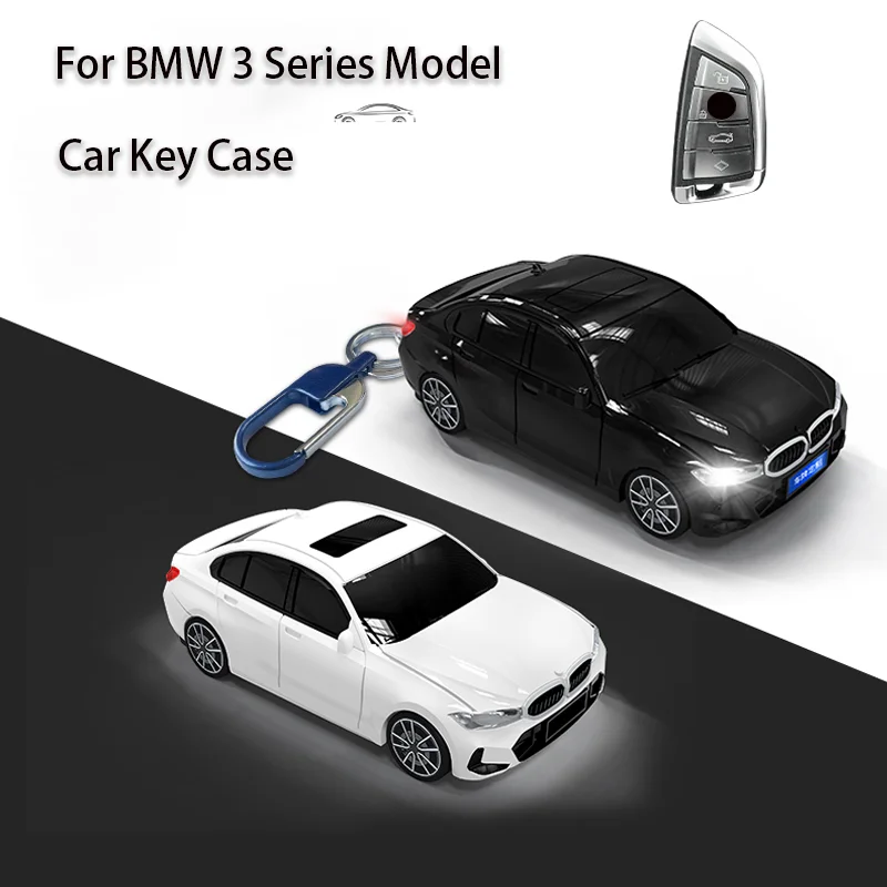 

ICAR for Bmw 3 Series Car Model Key Case for Bmw F20 G20 G30 X1 G05 X6 X7 Smart Remote Car Key Cover Creative Personalized Fob