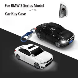 ICAR for Bmw 3 Series Car Model Key Case for Bmw F20 G20 G30 X1 G05 X6 X7 Smart Remote Car Key Cover Creative Personalized Fob