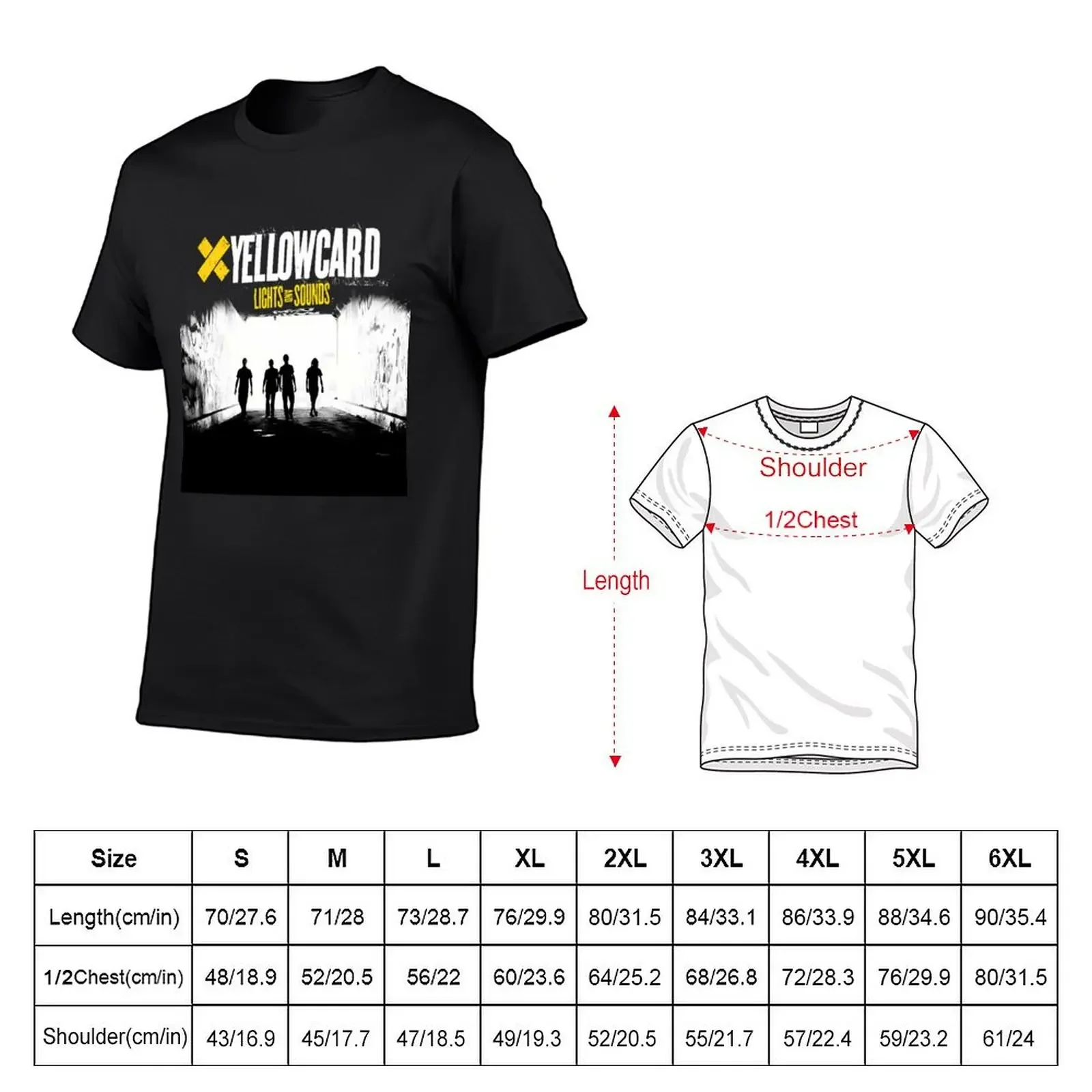 Yellowcard For Fans T-Shirt anime tshirt custom t shirt anime figures sweat shirts, men