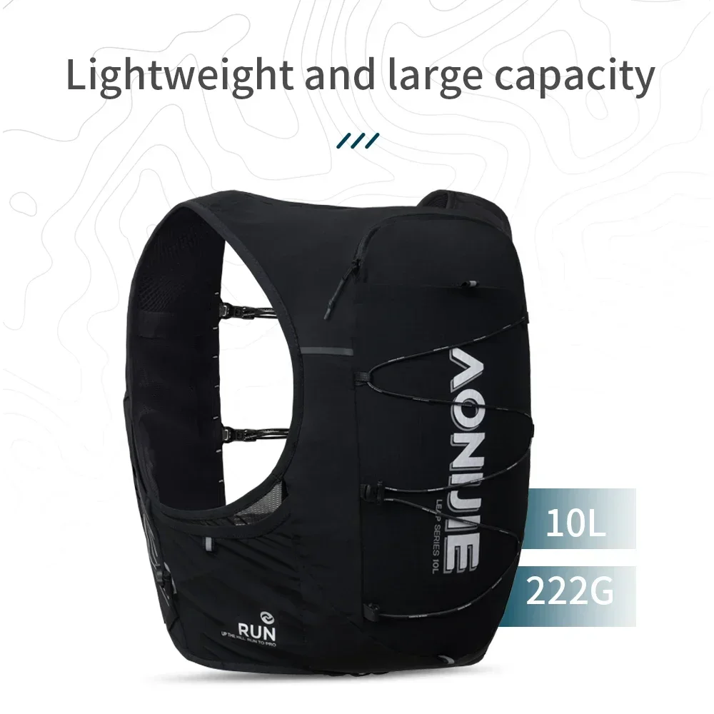 AONIJIE C9116 Hydration Pack 10L High Capacity Running Hydration Vest for Cross-Country, Hiking Mountaineering and Marathon