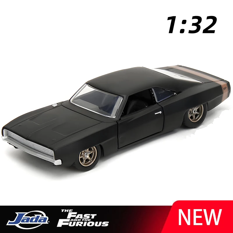 

JADA 1:32 Fast &Furious Charger Widebody 1968 Alloy Car Diecasts & Toy Vehicles Car Model Miniature Scale Model Car For Children