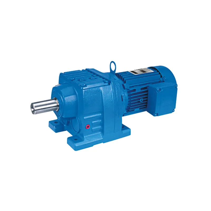 سلسلة مخصصة مخفض تروس المحرك R مصنع غير قياسي مخفض تروس حلزوني عالي الكفاءة #2