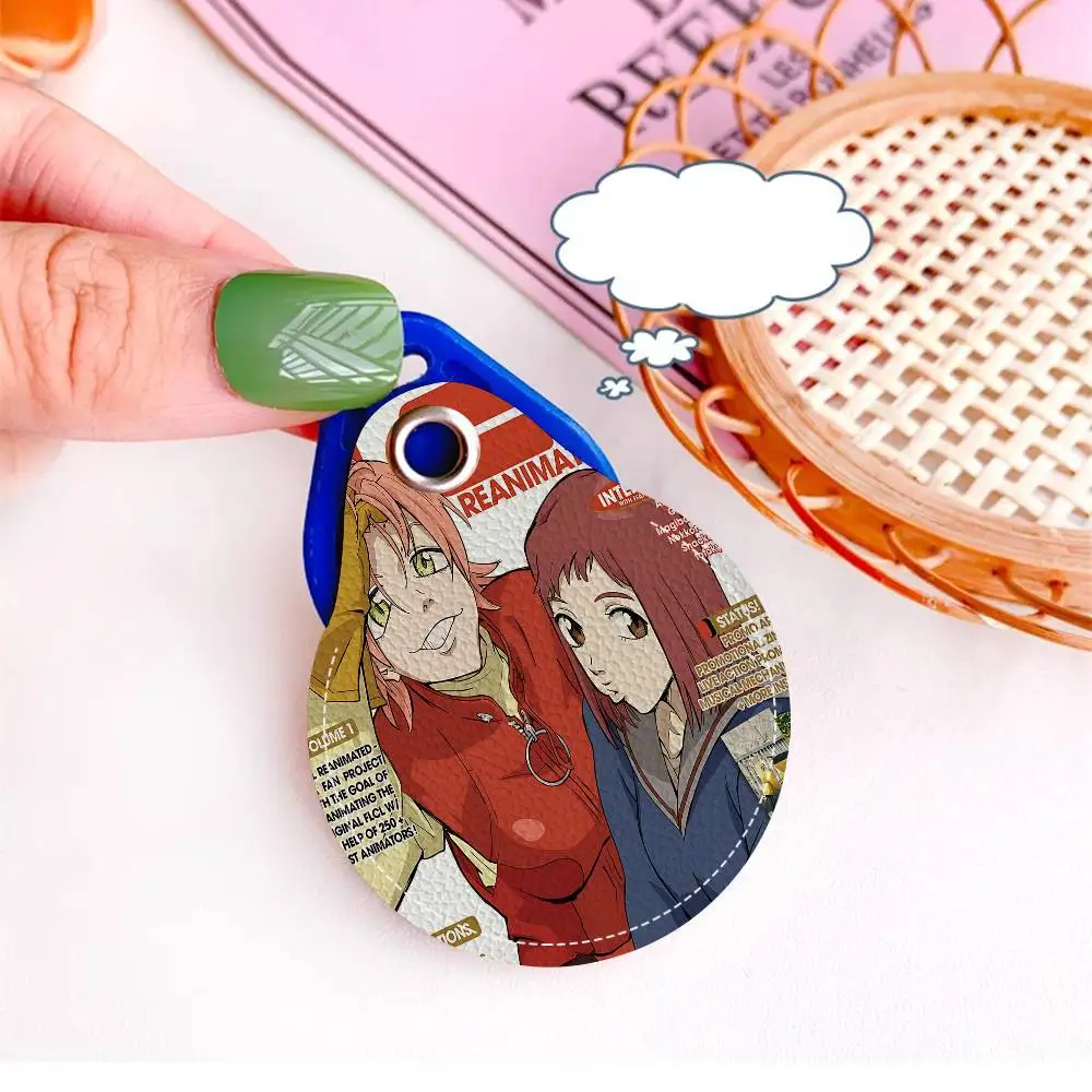 Anime F-Flcl Animation New Cute Ashionable Simple Portable Sensor Access Card Protective Cover For Men And Women
