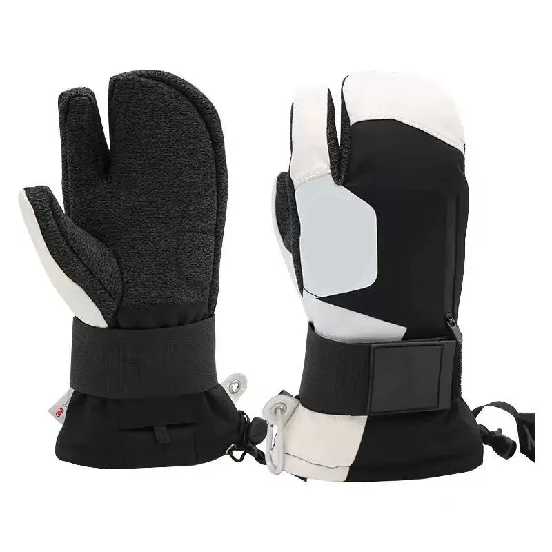 

Unisex Winter Skiing One-finger Gloves Waterproof Outdoor Gloves Snowboard and Ski Goatskin Gloves