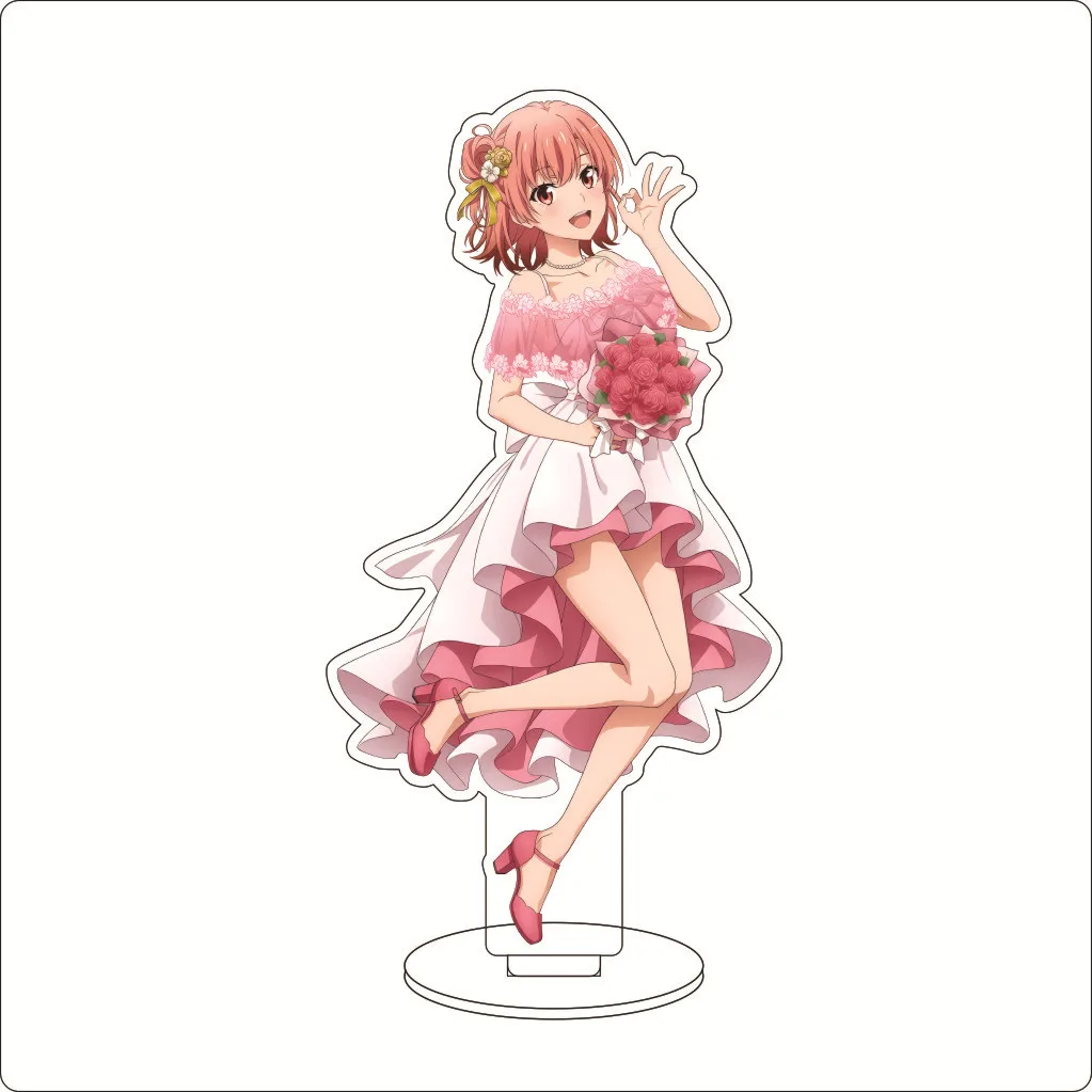 16CM Anime My Teen Romantic Comedy SNAFU Yukino Yukinoshita Yui Yuigahama Komachi Hikigaya Acrylic Stand Figure Cos Ornaments