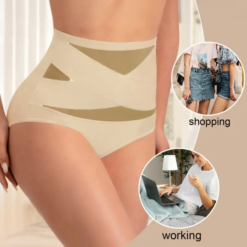 Basic Panties High Waist Women Butt Lifter Body Shaper Briefs Tummy Control Shapewear Panty Slimming Underwear For Daily Wear 90