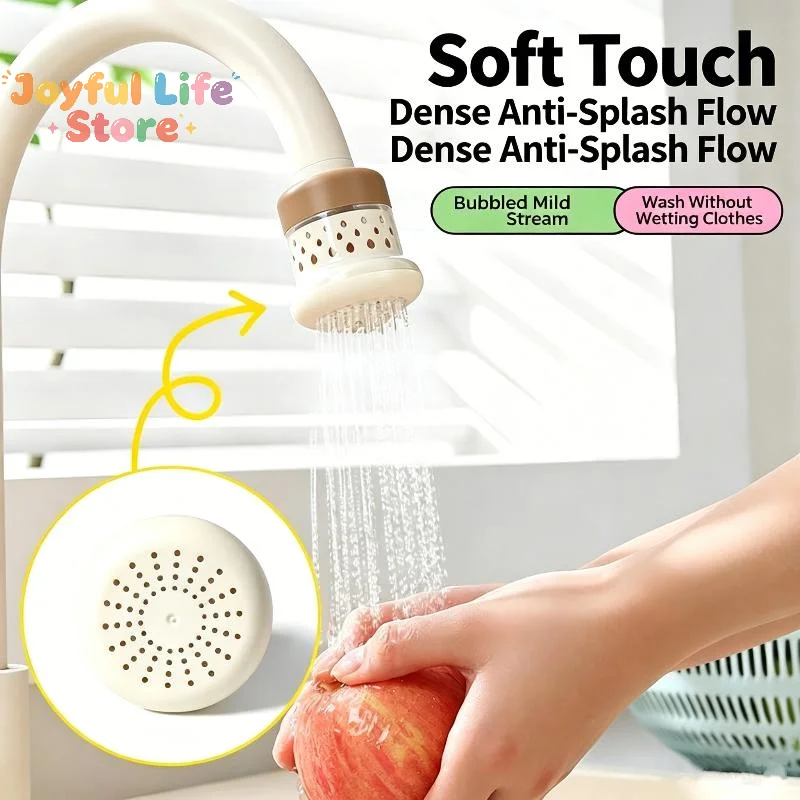 Multi Layer Faucet Water Filter Effective Purification Easy Install For Home Kitchen Bathroom Use
