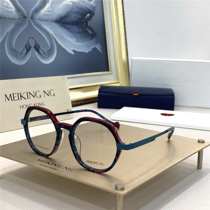 Optical Eyeglasses For Men Women Retro Designer 2420 Fashion Oval Titanium glass Frames European and American Style