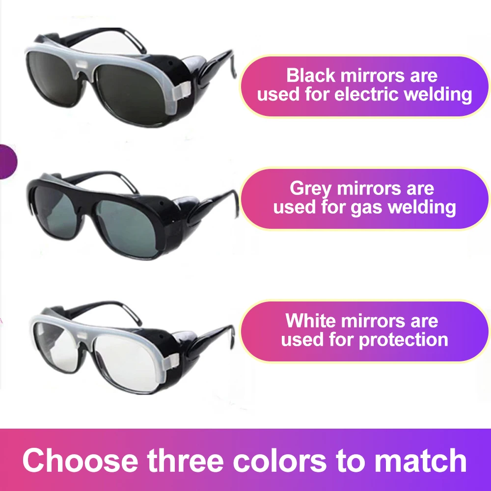 1PCS Welding Goggles  Auto-darkening Protective Screen Sealed Anti-splash Welding Goggles Eye Protection Protective Equipment