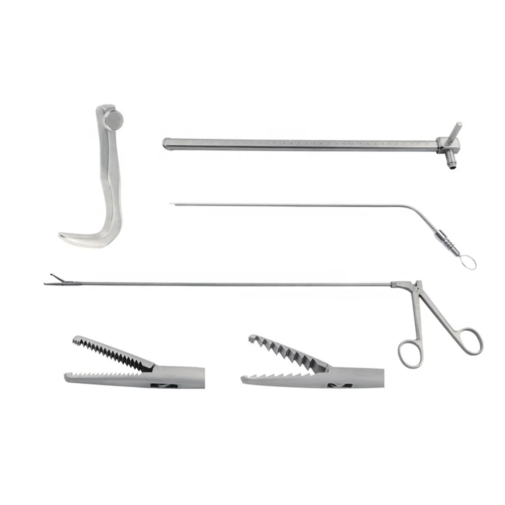 ENT Esophagoscope Tube With Fiber/esophagoscopy Set/esophageal Forceps