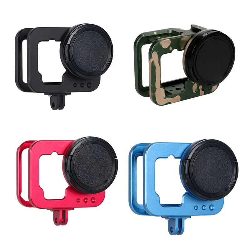 

For Gopro 9/10/11 Camera Expansion Diving Protective Cover Aluminium Alloy Portable Housing Case