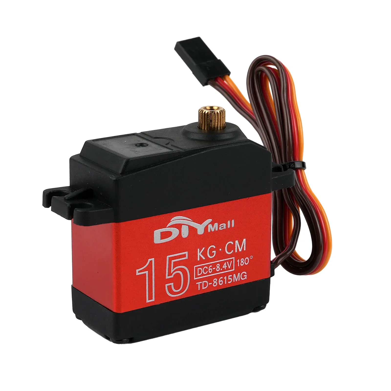 Servomotor Digital TD-8615MG, 18,5 kg · cm, torsión, engranaje de Metal de rotación de 360 grados para modelos RC, robótica de alta precisión