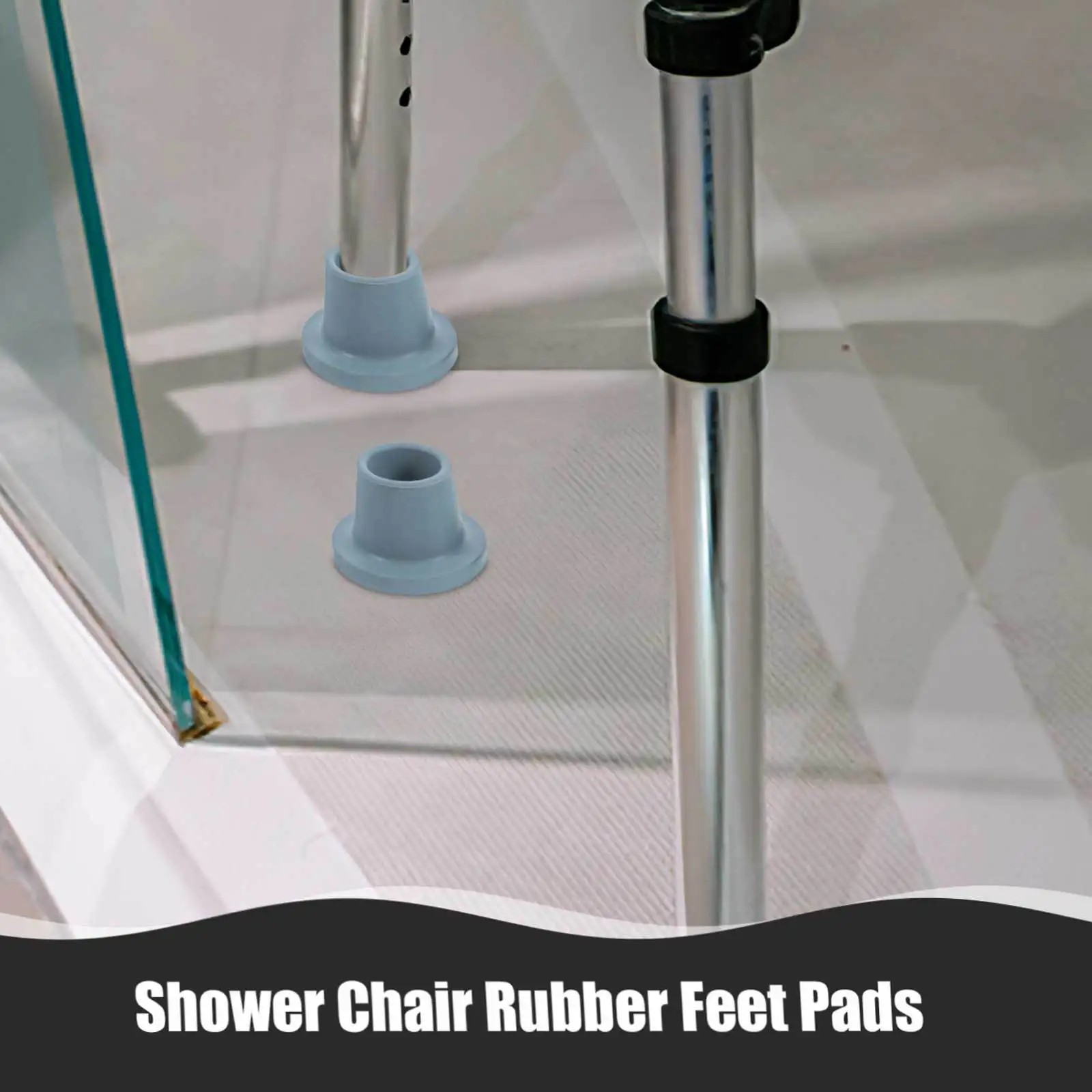 4 قطعة مقعد الدش قواعد مطاطية عدم الانزلاق لاستبدال كرسي الاستحمام حمام البراز الساق قبعات حافظات الأرضية قواعد مطاطية للكراسي