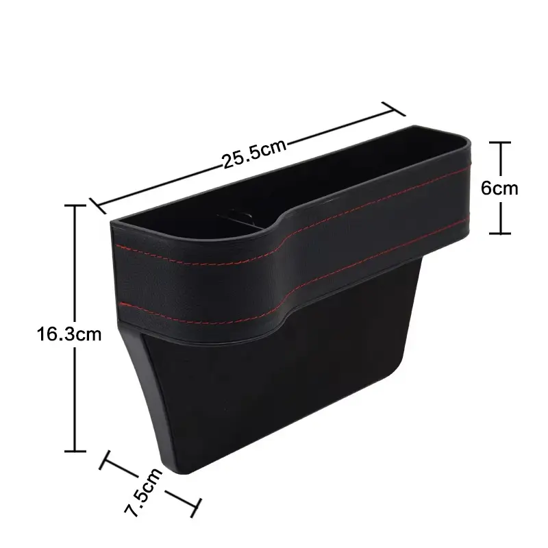 Car Seat Gap Filler Storage Box Multifunction Car Crevice Storage Box Organizer Auto Seat Slit Card Pocket Phone Cup Holder - 6