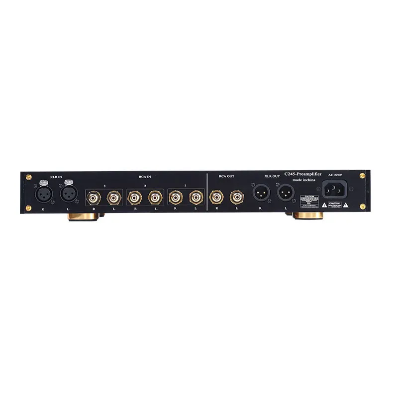 C-245 vocal doré entièrement sincTransistor classe A préamplificateur préamplificateur Audio Fever Grade Audio amplificateur professionnel
