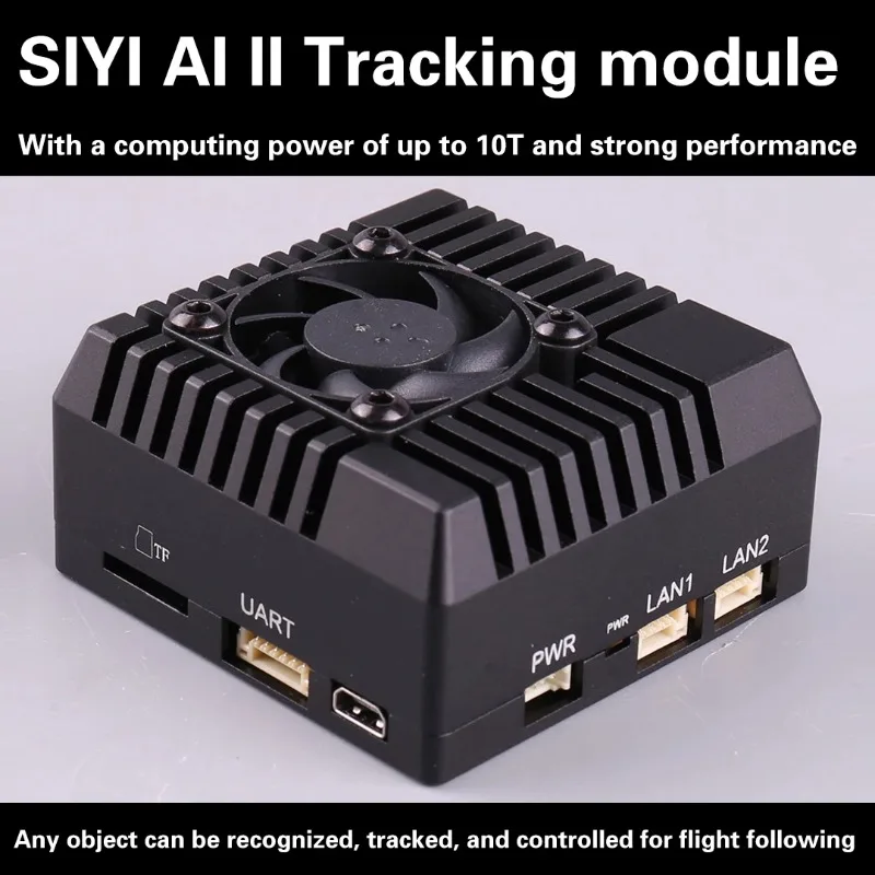 

Модуль слежения за искусственным интеллектом SIYI AI с разрешением 10 т. Расспознавание любых объектов Улучшенное распознавание искусственного интеллекта и термозажигание