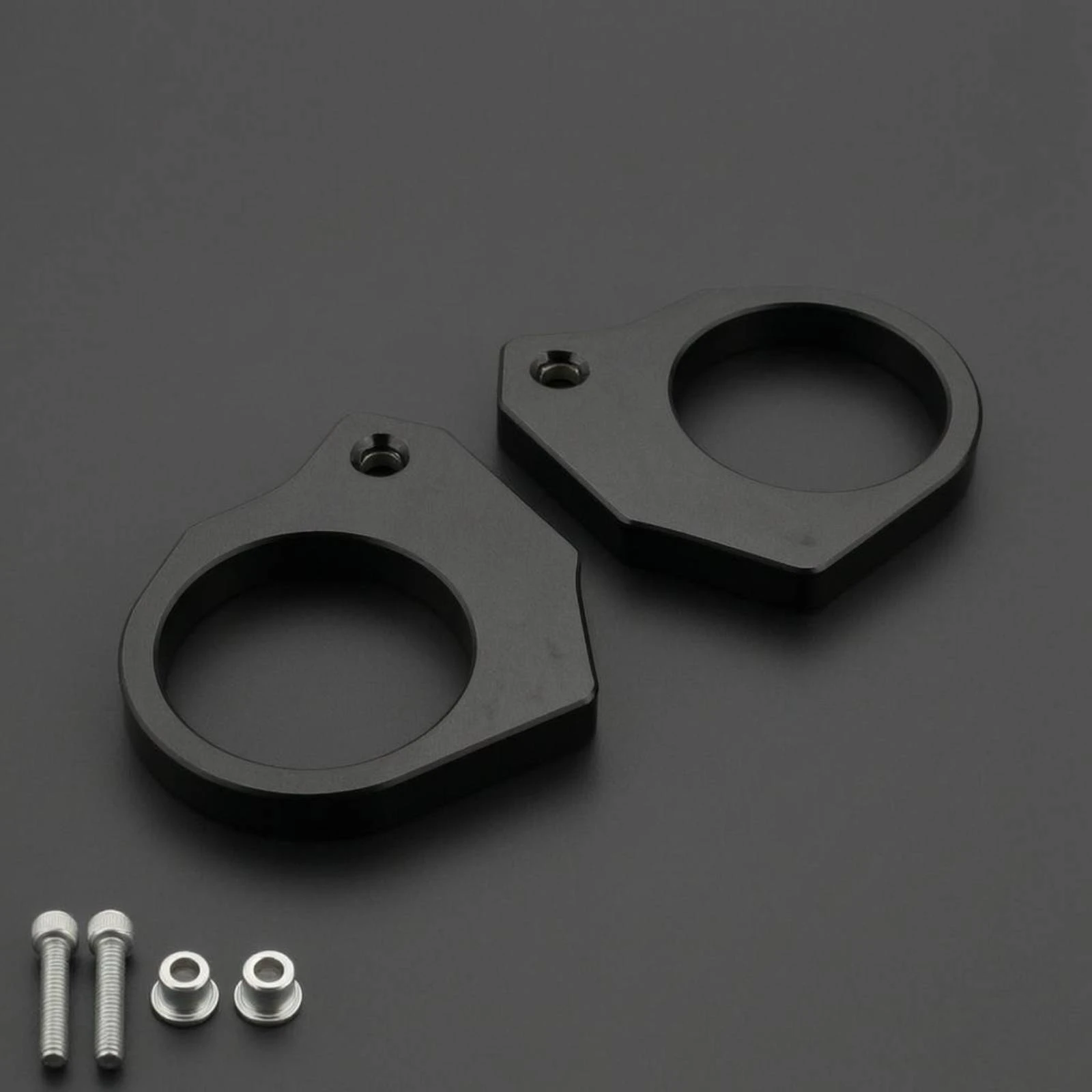 Motorcycle Handlebar Riser Adapter Black Handlebar Riser Adapter Vehicle Part Circular Clamp Openings Compact
