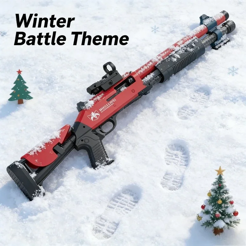 

XM1014 Toy Gun Soft Shell Ejection Launcher Foam Dart Pistol Model Manual Plastic Blaster Armas For Kid Adult Outdoor Game