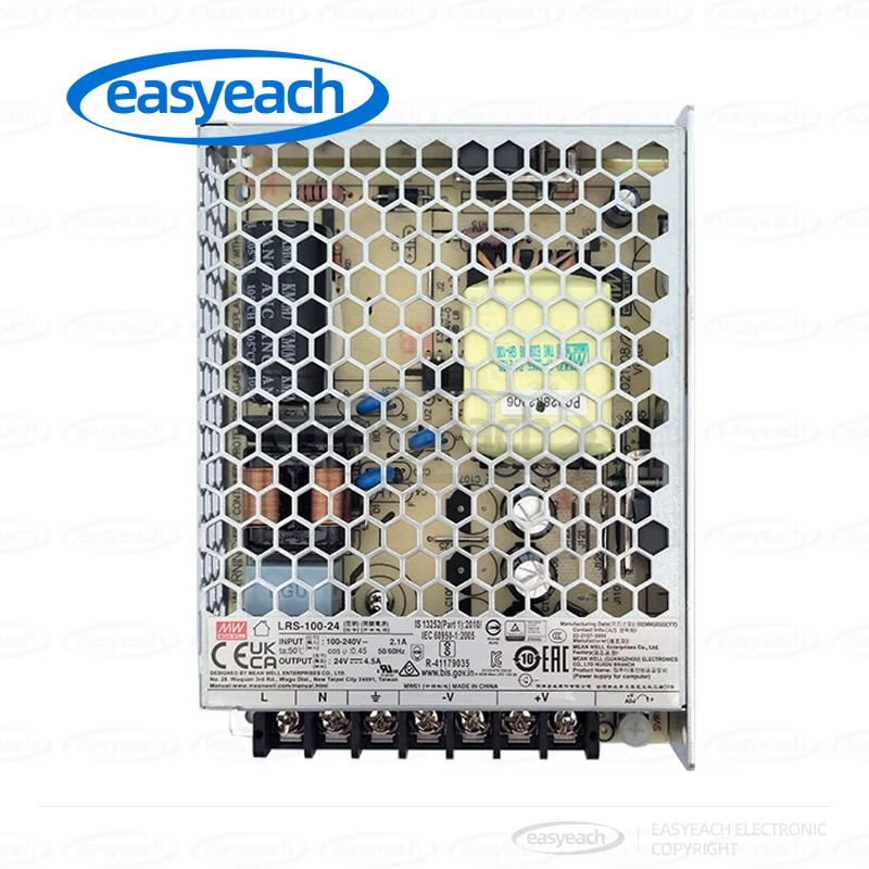 MEANWELL LRS-100-5 LRS-100-12 LRS-100-15 LRS-100-24 LRS-100-36 LRS-100-48 Switching Power Supply Module Regulated Power Supplies