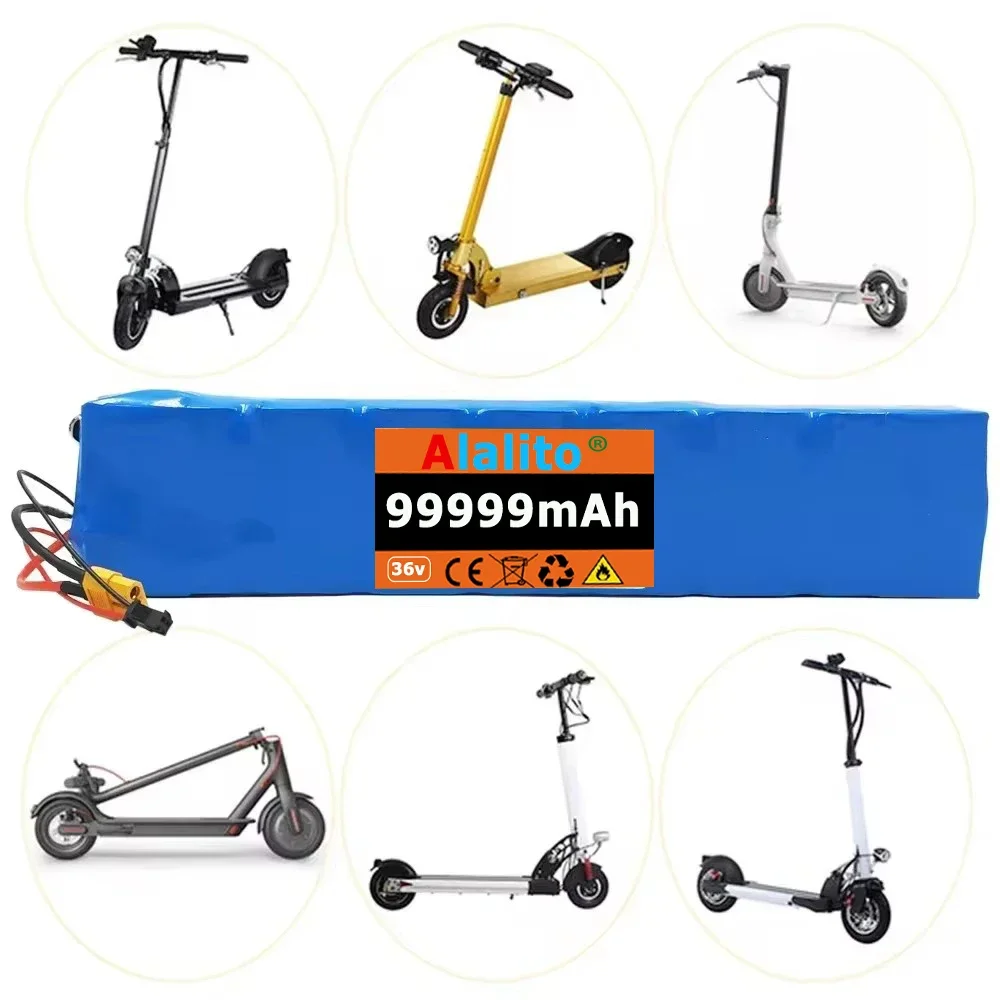 2024 novo 10s3p 36v 99999mah 36v scooter elétrico bateria 18650 lítio para m365 scooter elétrico 36v bateria scooter