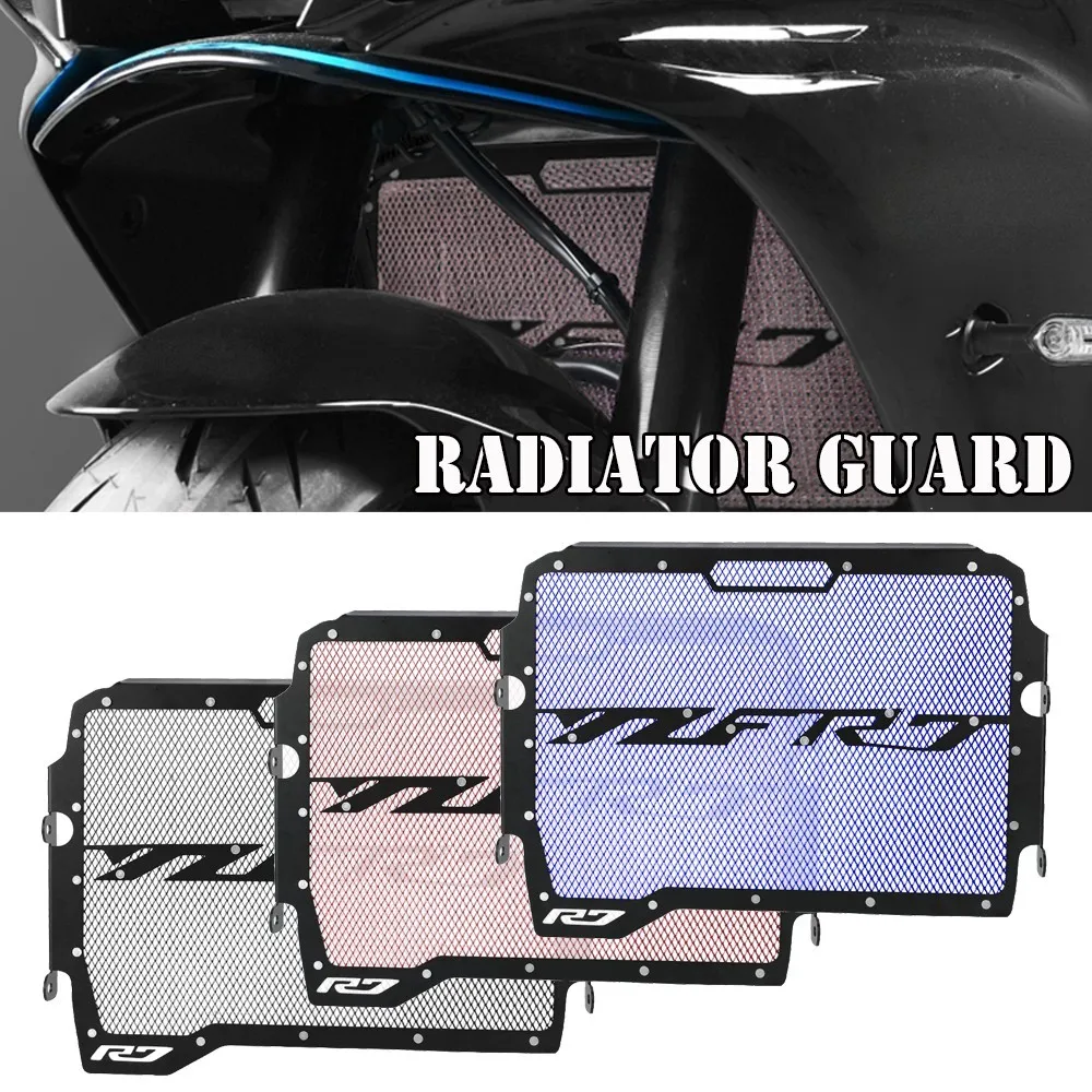 

YZF R7 YZFR7 For Yamaha YZF-R7 2022 2023 2024 Accessories Motorcycles Radiator Guard Grilles Cover Protection Oil Cooler