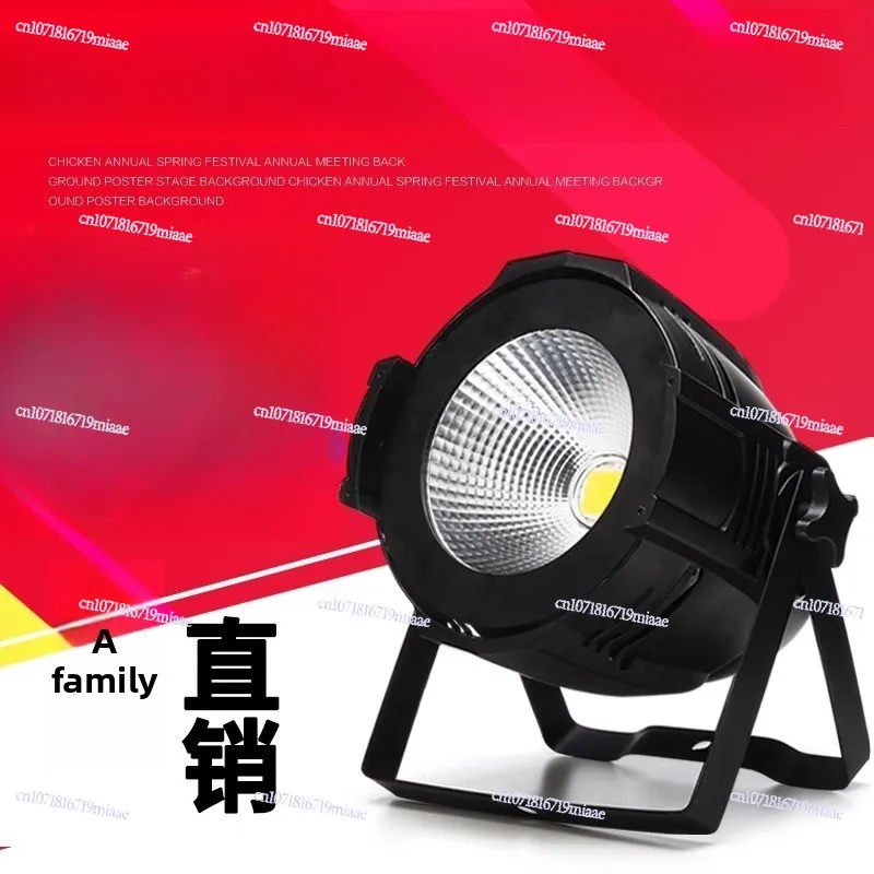 Ensemble complet d'équipement d'éclairage de scène de lumière de Surface Led polychrome de 200w Cob Par Light