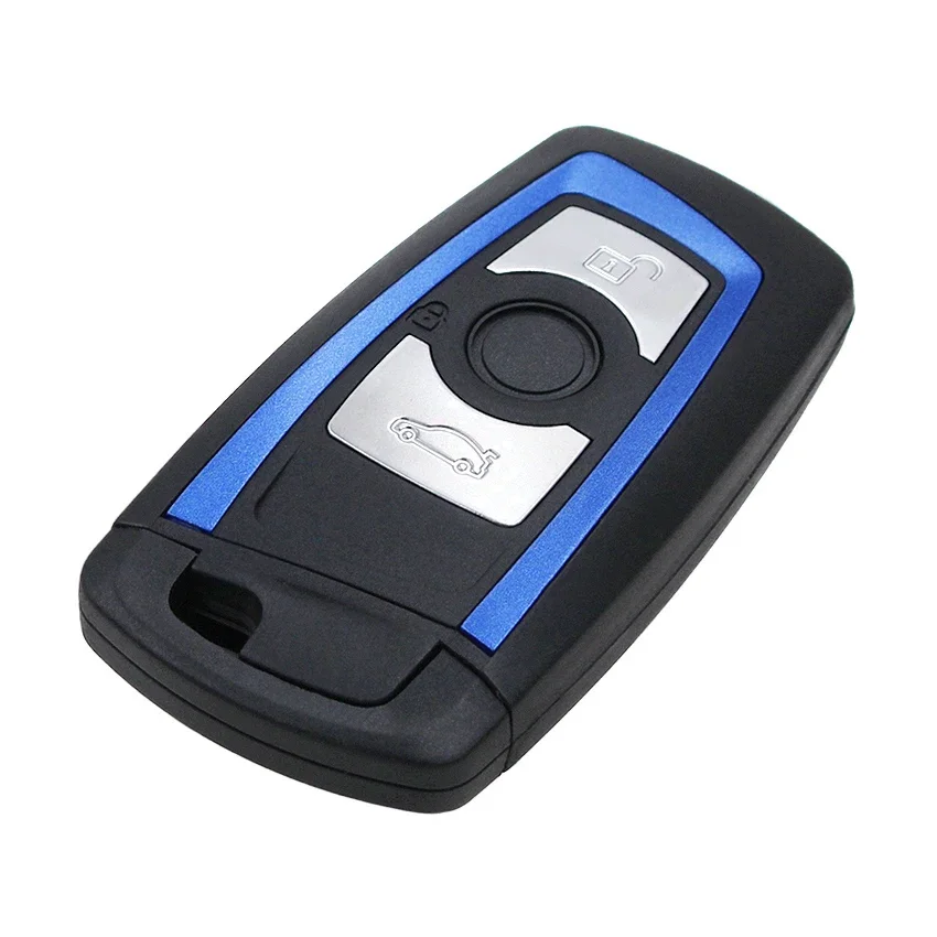 Ecusells 3/4 Button Remote Car Key Shell Case For BMW CAS4 CAS4+ 5 7 Series E71 E84 E87 E89 X1 X3 X4 X5 F10 F15 F20 F26 F30 F32