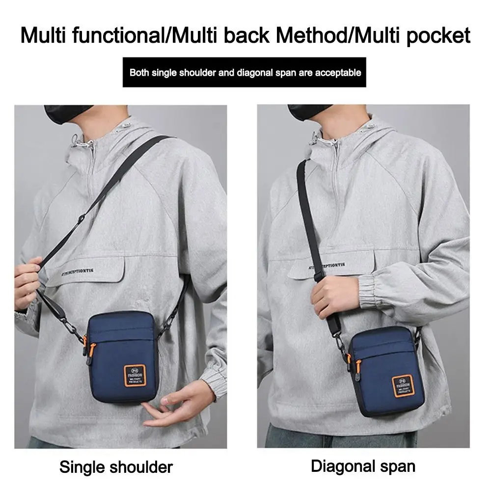 Casual Oxford Cloth Men's Business Shoulder Bag Waterproof Multifunctional Male Handbag Men Purses