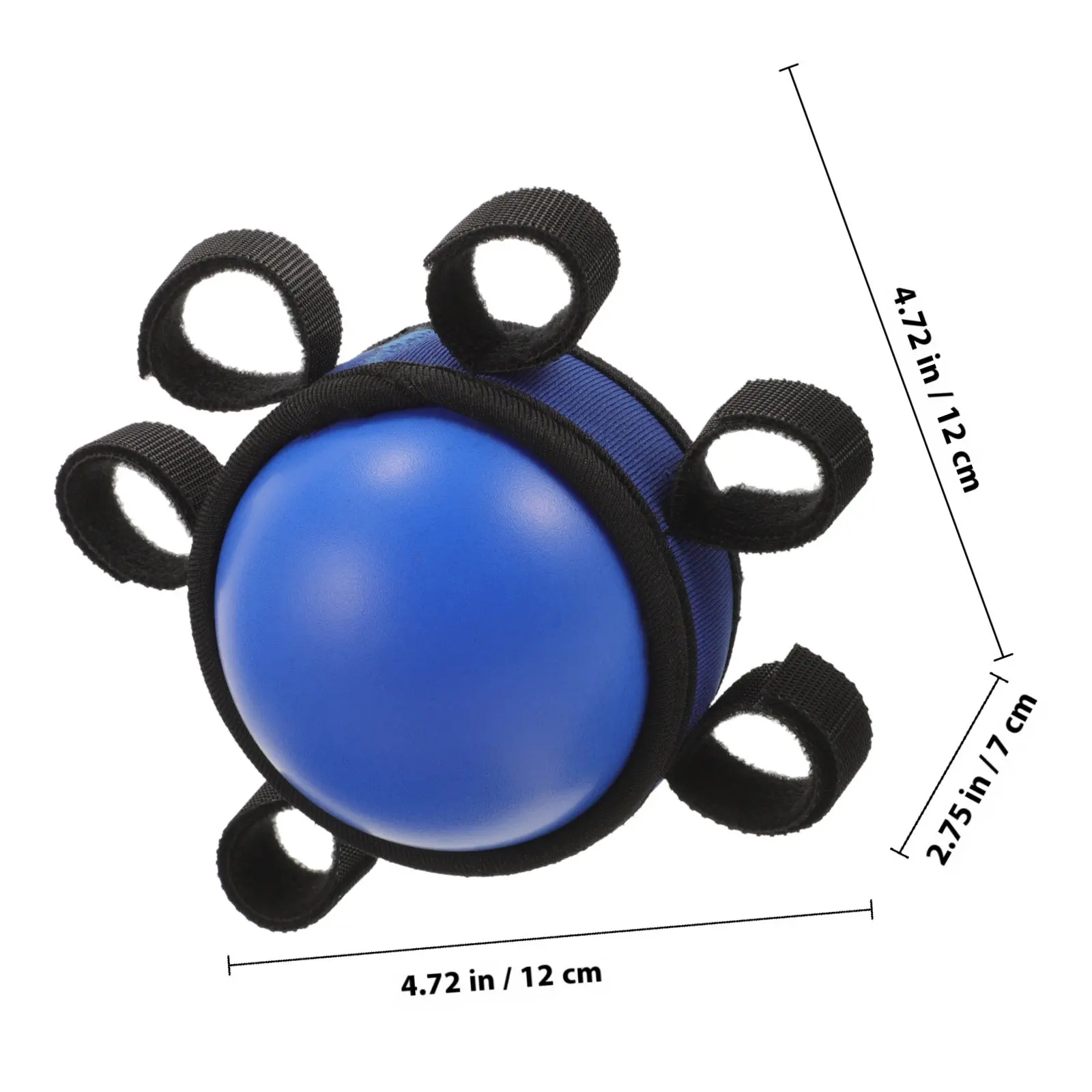 Finger Grip Ball Hand Exerciser for Strength Training Hand Muscle Relaxation Carpal Tunnel Stroke Recovery Portable Office Home