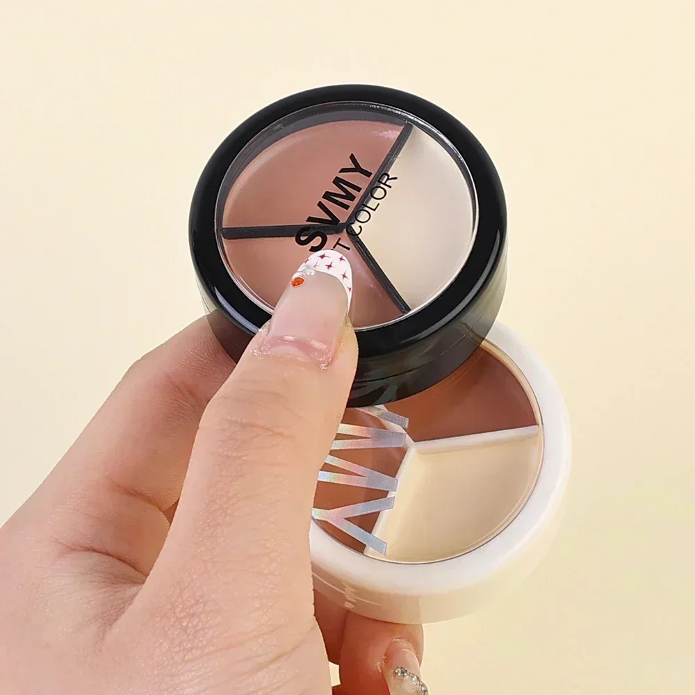 Crème de palette de correcteur imperméable à l'eau, couverture longue durée, taches, marques d'acné, peau de vache foncée, fond de teint hydratant, maquillage pour le visage, cosmétiques