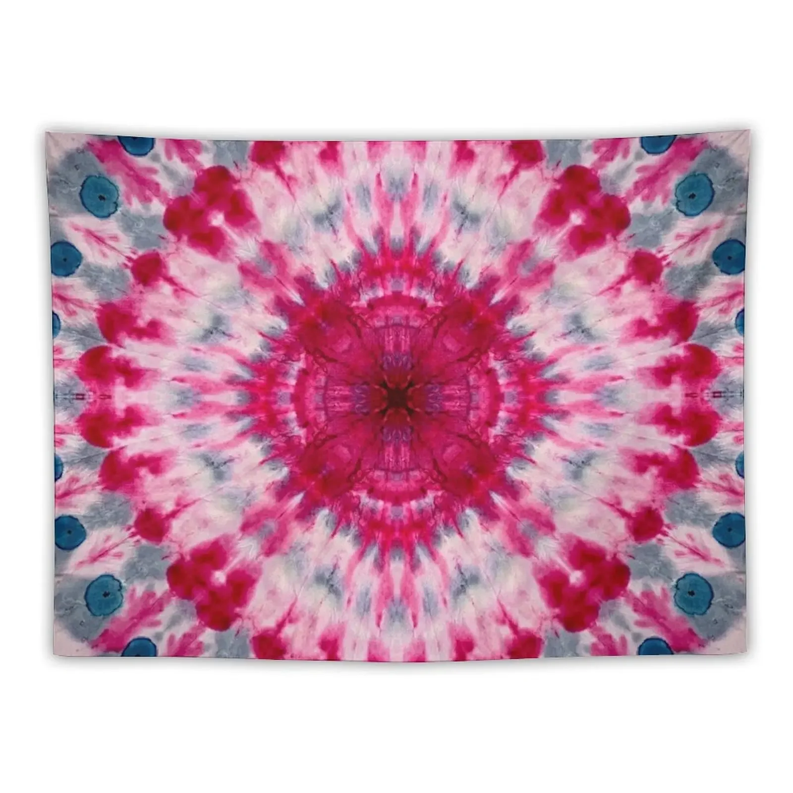 

This beautiful tie-dye pattern is the result of hand-dying tied silk Tapestry House Decor Tapestry