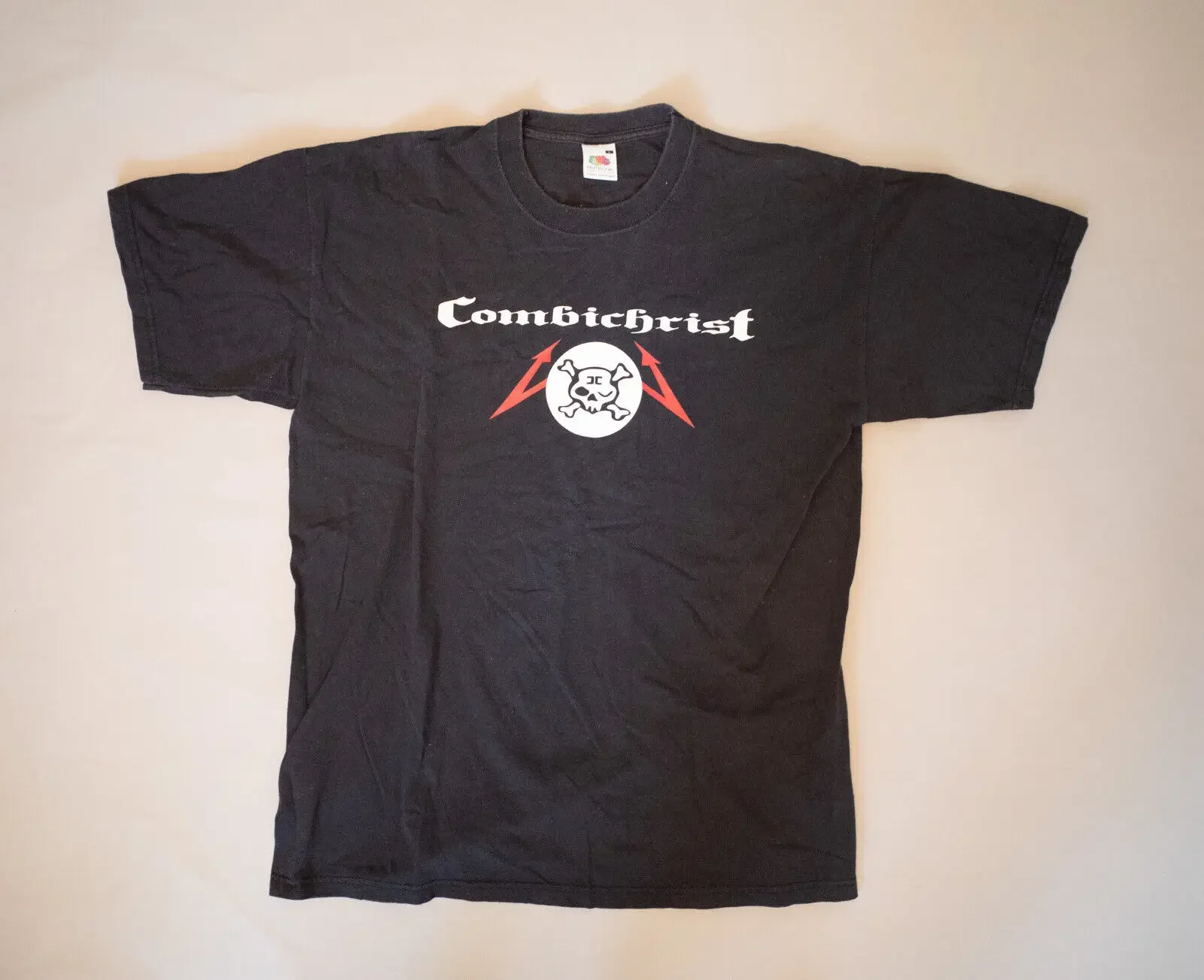 Combichrist ottieni il tuo Body Beat T shirt Band Large pre-proprietà maniche lunghe o corte