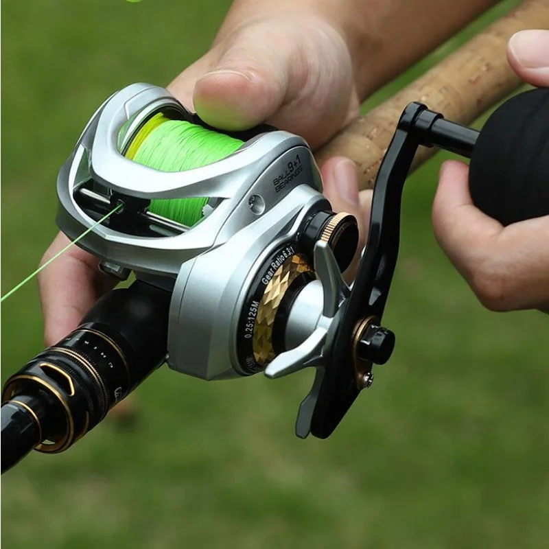 

Fishing Reel Baitcasting Reel Carbon Rocker Arm Use Both Left And Right Hands Y527