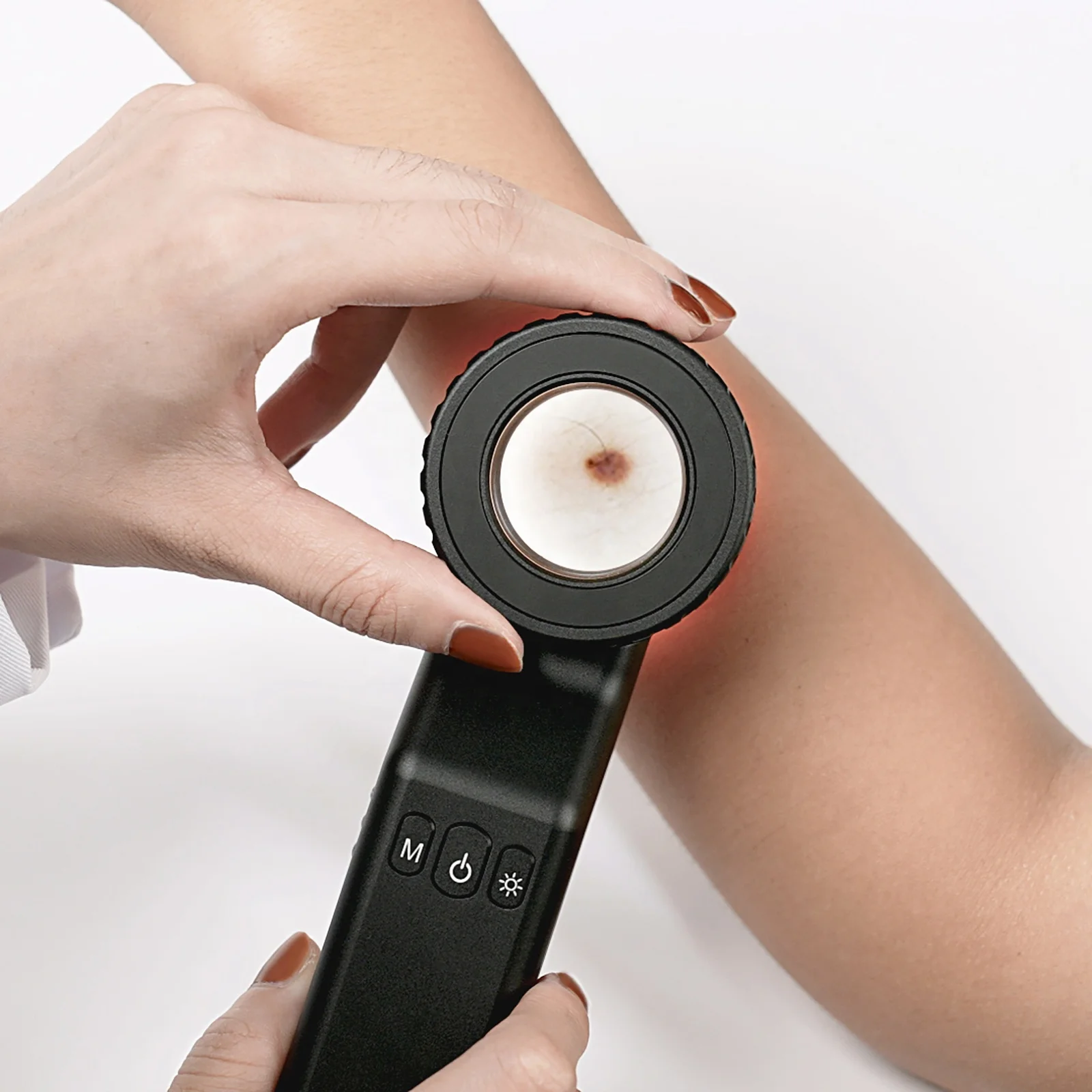 

IBOOLO Free Custom Logo DE-4100 Photo Home Use Dermatoscope Medical Device 2 Year Warranty For Skin Analysis