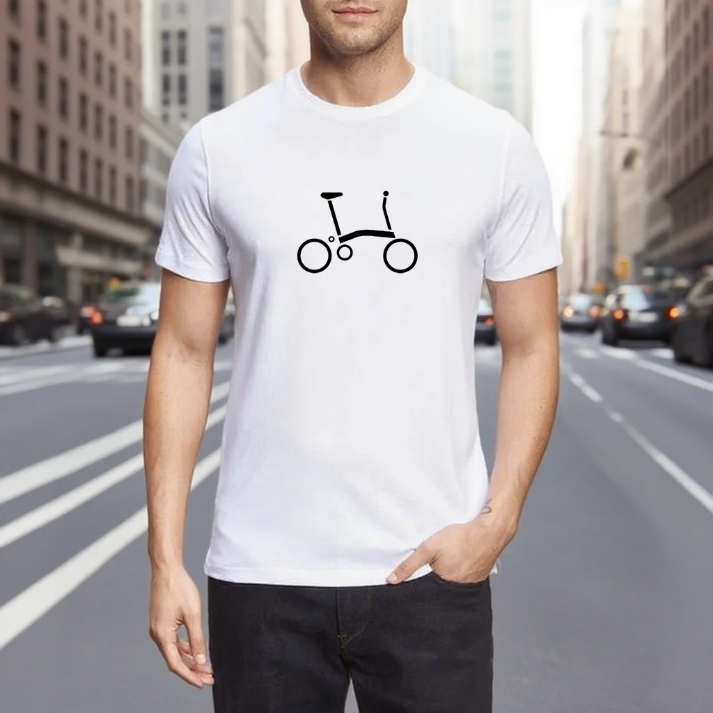 

Men's Clothes 100% Cotton Graphic T-Shirts B-BROMPTON Print Summer Tops Short Sleeve Tee Y2k Ropa hombre New in Tops Streetwear